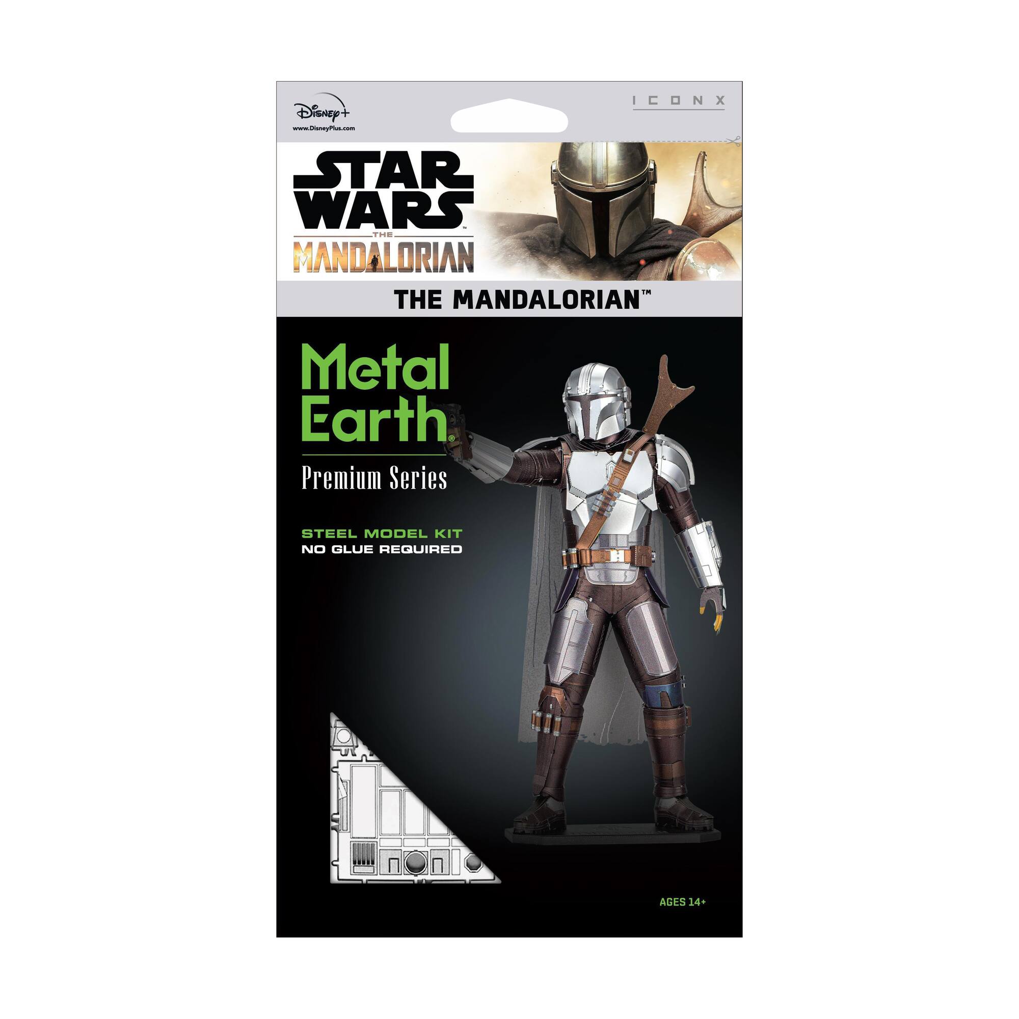 Metal Earth Premium Series ICONX 3D Metal Model Kit - Star Wars The Mandalorian